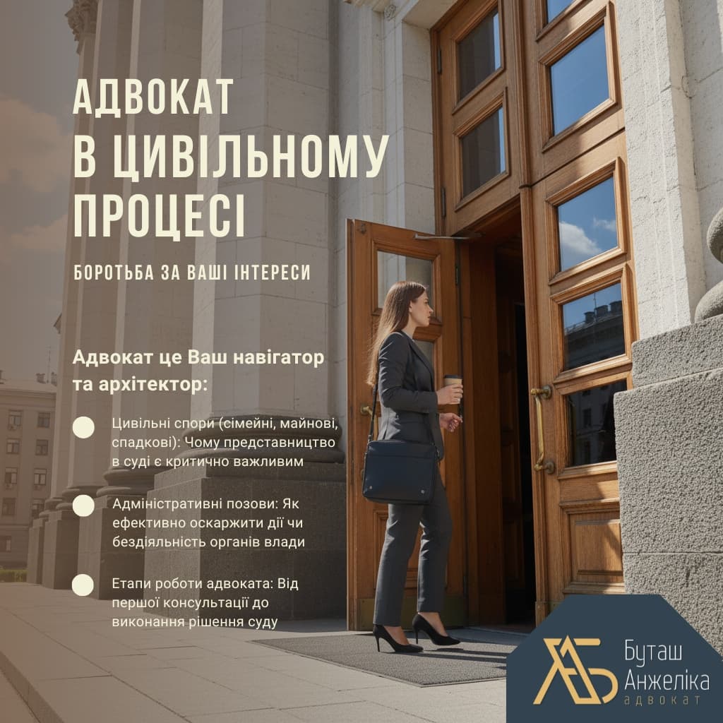 Адвокат у Цивільних та Адміністративних Справах